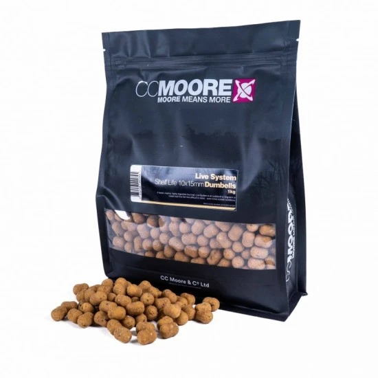 CC Moore Live System Shelf Life Dumbells 10-15mm 3 CC Moore Live System Shelf Life Dumbells 10-15mm