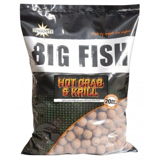 DYNAMITE BAITS Dynamite Hot Crab & Krill Boilies 5kg 15mm 3 DYNAMITE BAITS Dynamite Hot Crab & Krill Boilies 5kg 15mm