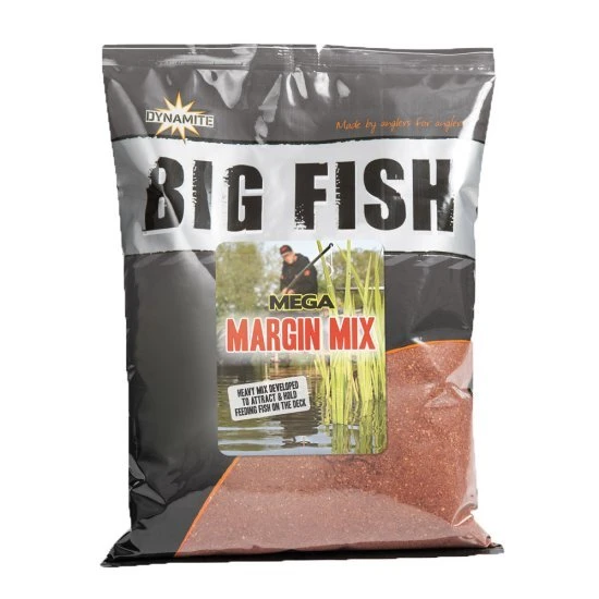 DYNAMITE BAITS Dynamite Big Fish Margin Mix Groundbait 3 DYNAMITE BAITS Dynamite Big Fish Margin Mix Groundbait