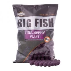 DYNAMITE BAITS Dynamite Mulberry Plum Shelf Life Boilies 20mm 1.8kg