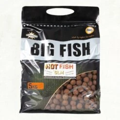 DYNAMITE BAITS Dynamite Hot Fish And GLM Boilies 20mm 1.8kg