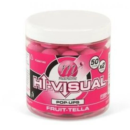 Mainline Hi-Visual Pop-Ups Pink Fruit Tella 15mm 3 Mainline Hi-Visual Pop-Ups Pink Fruit Tella 15mm