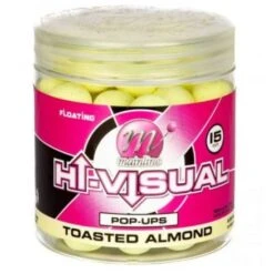 Mainline Hi-Visual Washed Out Pop-Ups Yellow Toasted Almond 15mm