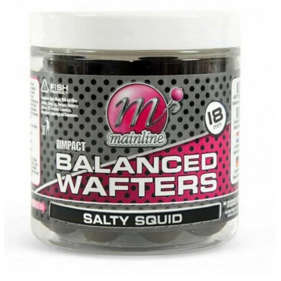 Mainline High Impact Balanced Wafters Salty Squid 15mm 3 Mainline High Impact Balanced Wafters Salty Squid 15mm