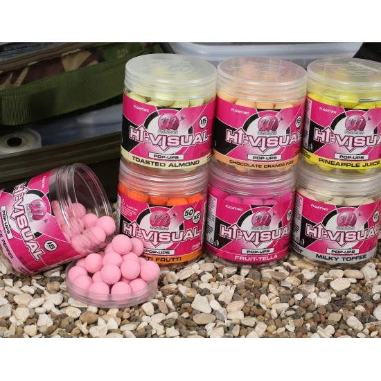 Mainline Hi-Visual Washed Out Mini Pop-Ups Pink Shellfish Black Pepper 12mm 4 Mainline Hi-Visual Washed Out Mini Pop-Ups Pink Shellfish Black Pepper 12mm – Bild 2