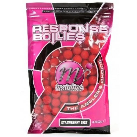 Mainline Shelf Life Ready Made Boilies Strawberry Zest 15mm 450g 3 Mainline Shelf Life Ready Made Boilies Strawberry Zest 15mm 450g