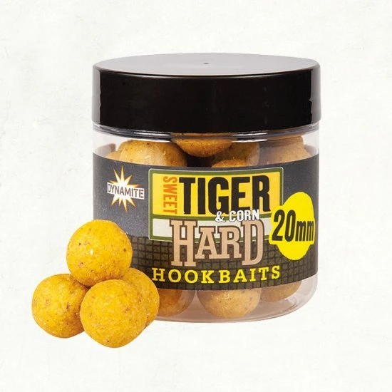 DYNAMITE BAITS Dynamite Sweet Tiger And Corn Hard Hookbait 20mm 3 DYNAMITE BAITS Dynamite Sweet Tiger And Corn Hard Hookbait 20mm