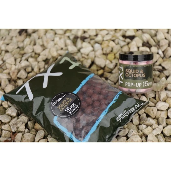 Shimano Tribal TX1 Squid And Octopus Boilies 20mm 1kg 4 Shimano Tribal TX1 Squid And Octopus Boilies 20mm 1kg – Bild 2