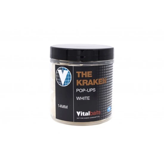 Vital Baits The Kraken White Pop-Ups 3 Vital Baits The Kraken White Pop-Ups