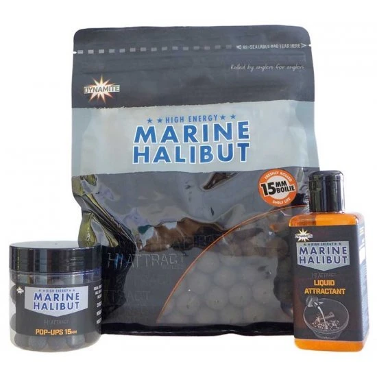 DYNAMITE BAITS Dynamite Marine Halibut Boilies 15mm 1kg 3 DYNAMITE BAITS Dynamite Marine Halibut Boilies 15mm 1kg
