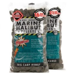 DYNAMITE BAITS Dynamite Marine Halibut Pellets Pre-Drilled 21mm 900g