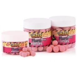 DYNAMITE BAITS Dynamite The Crave Pink Fluro Pop-Ups 15mm