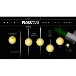 Korda Floss Caps -Angelausrüstungsgeschäft floss caps 6 team outdoors 550x550w