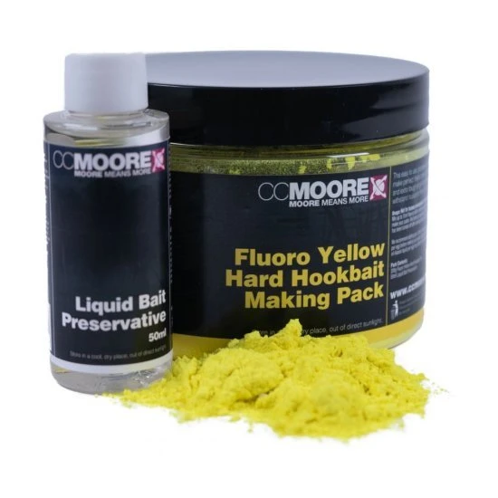 CC Moore Fluoro Yellow Hard Hookbait Making Pack 3 CC Moore Fluoro Yellow Hard Hookbait Making Pack
