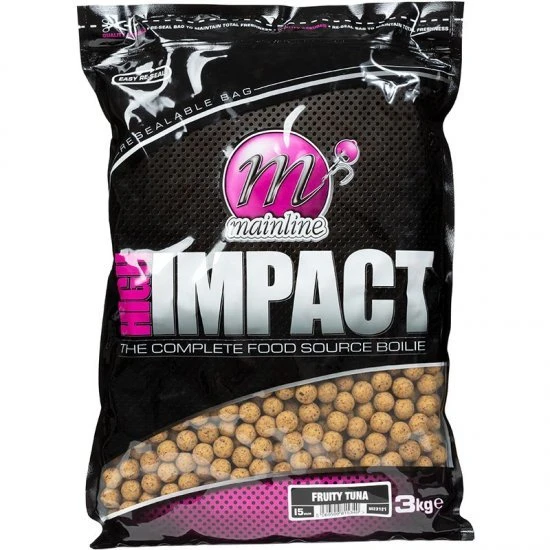 Mainline High Impact Boilies Fruity Tuna 15mm 3 Kg 3 Mainline High Impact Boilies Fruity Tuna 15mm 3 Kg