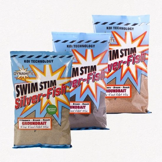 DYNAMITE BAITS Dynamite Swim Stim Commercial Groundbait Silver Fish Betaine Green 900g 3 DYNAMITE BAITS Dynamite Swim Stim Commercial Groundbait Silver Fish Betaine Green 900g